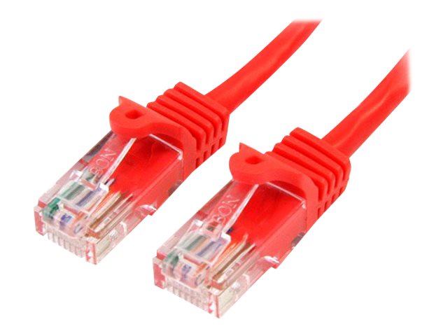 7m Red Snagless Cat5e Patch Cable 