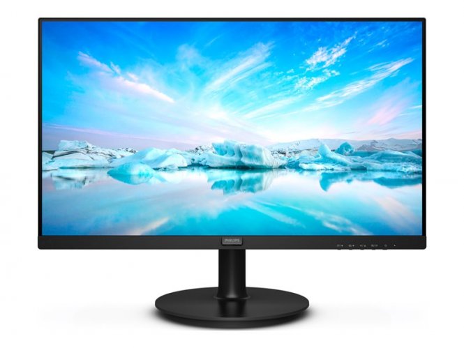 Philips V-line 271V8LAB - Écran LED - 27" - 1920 x 1080 Full HD (1080p) @ 100 Hz - VA - 250 cd/m² - 4000:1 - 4 ms - HDMI, VGA - haut-parleurs - noir texturé 