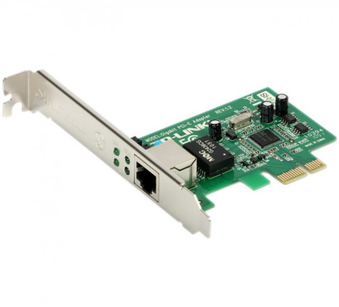 Carte réseau Gigabit PCI-Express 1x TP-Link Chipset RealTek Std + Low Profile 