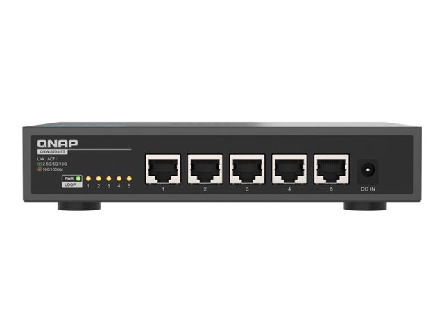 Switch 10GbE QNAP 5 ports 10GbE BASE-T (RJ45) 