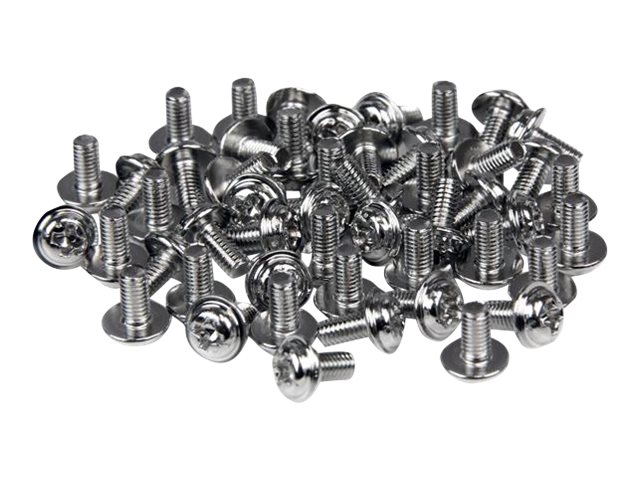 StarTech.com Vis de montage d'ordinateur à entretoise M3 x 6 mm - Kit de visserie - 6.3 mm (pack de 50) - pour P/N: PCSCREWKIT 