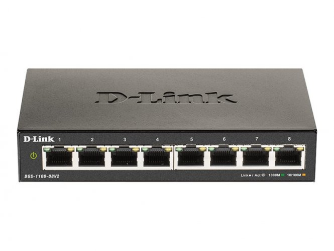 D-Link Switch DGS-1100-08V2 8xGBit Managed 