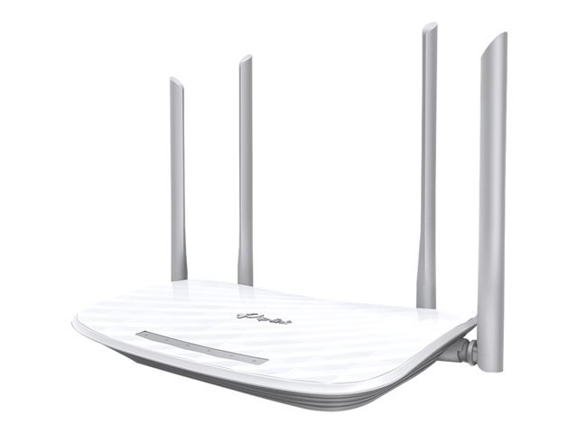 TP-LINK AC1200 Dual-Band Wi-Fi Router,  867Mbps at 5GHz + 300Mbps at 2.4GHz, 5 10/100M Ports, 4  antennas, IPTV,  Access Point Mode, Facebook Wi-Fi, IPv6 Ready, Tether App 