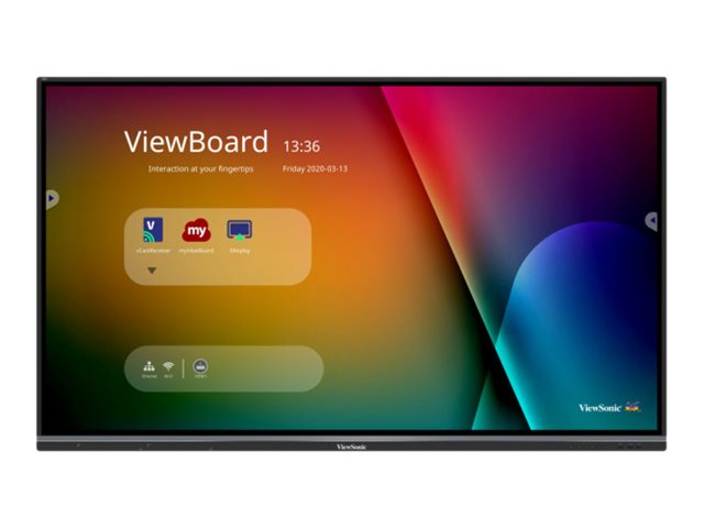 ViewSonic ViewBoard IFP6550-3 Classe de diagonale 65" écran LCD rétro-éclairé par LED interactive avec écran tactile (multi-touches) 4K UHD (2160p) 3840 x 2160 D-LED Backlight 