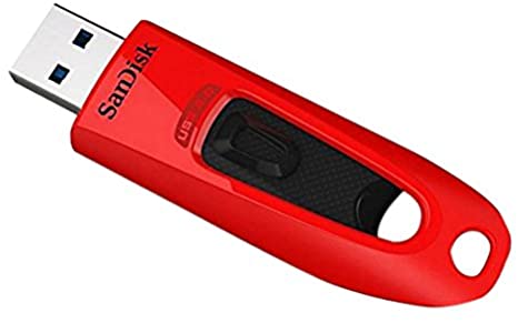 SanDisk Ultra - Clé USB - 64 Go - USB 3.0 - noir 