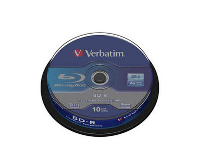 Verbatim - BD-R x 10 - 25 Go - support de stockage 