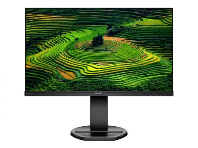 Philips B Line 241B8QJEB - Écran LED - 24" (23.8" visualisable) - 1920 x 1080 Full HD (1080p) @ 75 Hz - IPS - 250 cd/m² - 1000:1 - 5 ms - HDMI, DVI-D, VGA, DisplayPort - haut-parleurs - texture noire 