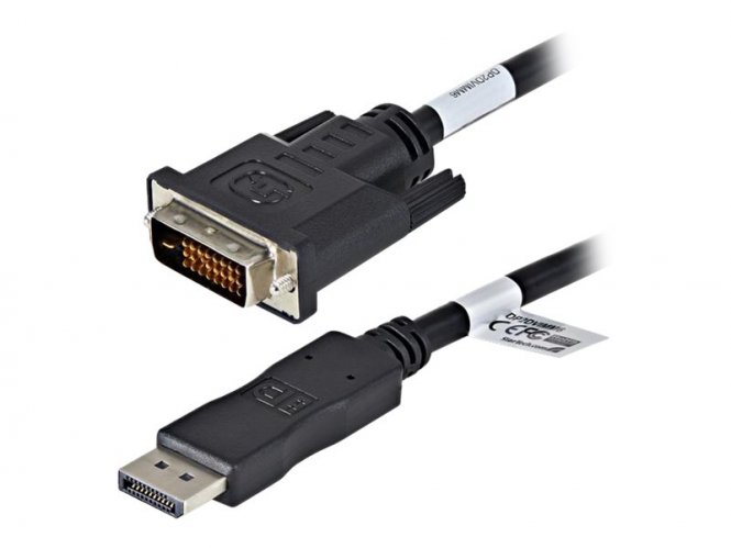 10-Pk 6ft DisplayPort to DVI Cable 1080p 