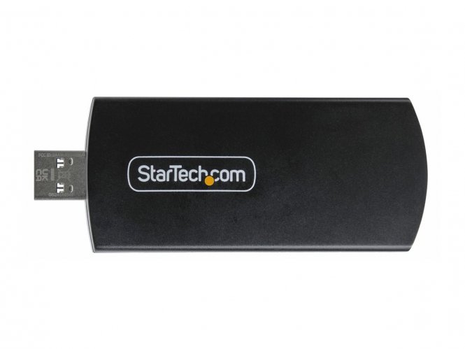 StarTech.com Wi-Fi 6E USB Adapter/Dongle, For Desktop/Laptop PC, Wireless NIC w/Foldable Antenna, WiFi Adapter Supports 802.11 b/g/n/ac/ax, 2.4/5/6 GHz Network Compatible - adaptateur réseau - USB 3.0 