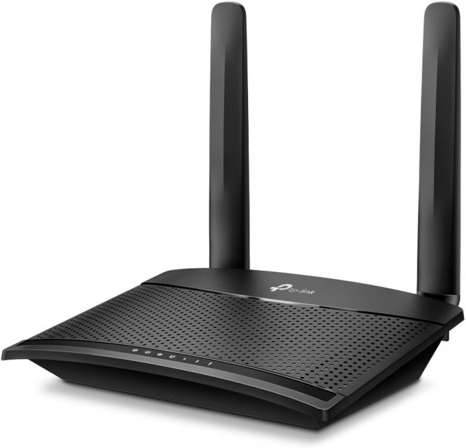TP-Link TL-MR110 Routeur 4G LTE WiFi bi-Bande jusqu'à N300Mbps, Cat 4, Modem 4G, 2 Antenne 4G Amovibles, 2 Ports LAN Ethernet, Carte SIM de Tout Opérateur, Jusqu’à 32 appareils 