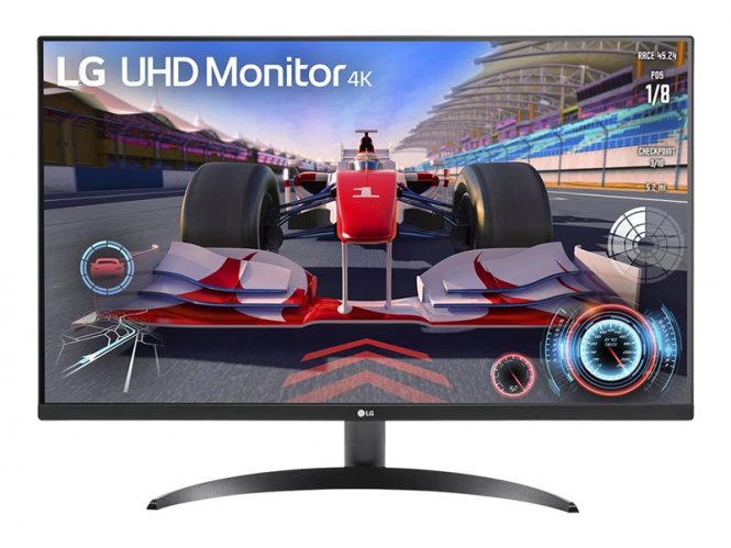 LG 32UR500-B - Écran LED - 32" (31.5" visualisable) - 3840 x 2160 4K @ 60 Hz - VA - 250 cd/m² - 3000:1 - HDR10 - 4 ms - 2xHDMI, DisplayPort - haut-parleurs - noir 