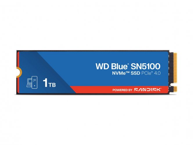 WD Blue SN5100 - SSD - 1 To - PCIe 4.0 (NVMe) 