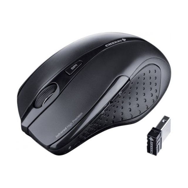 CHERRY Souris MW-3000 sans fil nano USB noire 