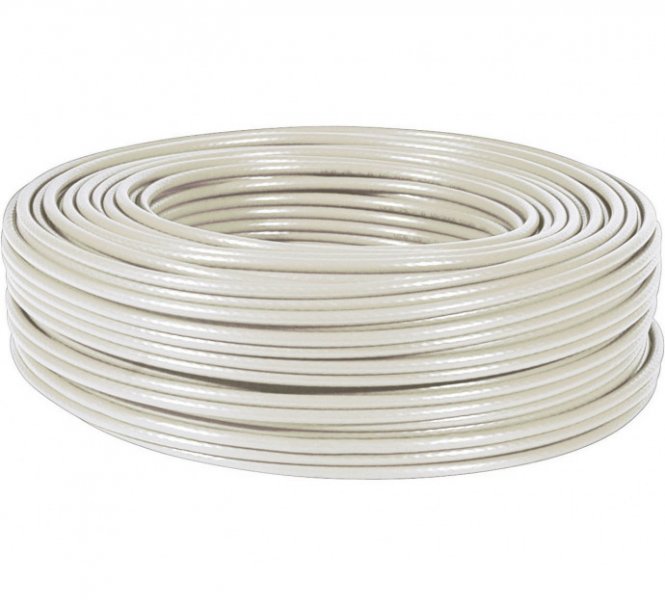 Câble multibrin F/UTP CAT6 gris CCA - 100 m 