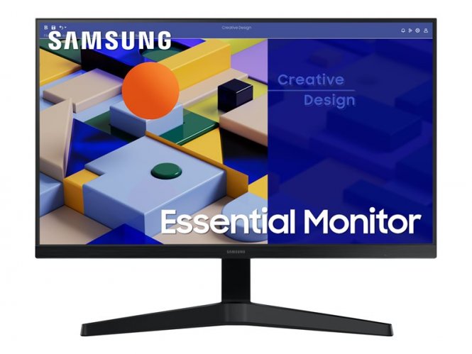 Samsung S24C314EAU - S31C Series - écran LED - 24" - 1920 x 1080 Full HD (1080p) @ 75 Hz - IPS - 250 cd/m² - 1000:1 - 5 ms - HDMI, VGA - noir 