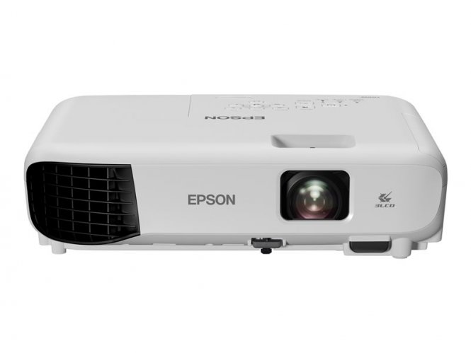 Epson EB-E10 - Projecteur 3LCD - portable - 3600 lumens (blanc) - 3600 lumens (couleur) - XGA (1024 x 768) - 4:3 