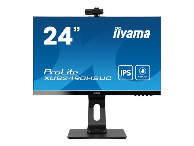 iiyama ProLite XUB2490HSUC-B1 - Écran LED - 24" (23.8" visualisable) - 1920 x 1080 Full HD (1080p) @ 60 Hz - IPS - 250 cd/m² - 1000:1 - 4 ms - HDMI, VGA, DisplayPort - haut-parleurs - noir 