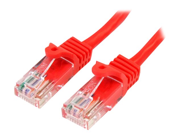 3m Red Snagless UTP Cat5e Patch Cable 