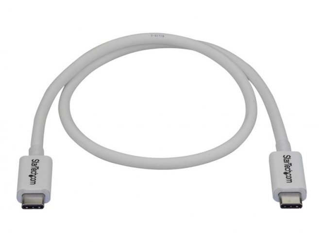 Thunderbolt 3 Cable 0.5m 40Gbps White 