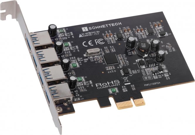 Sonnet Allegro USB3.0 PCIe Card 4 ports Macintosh/Windows - Carte son PCIe 