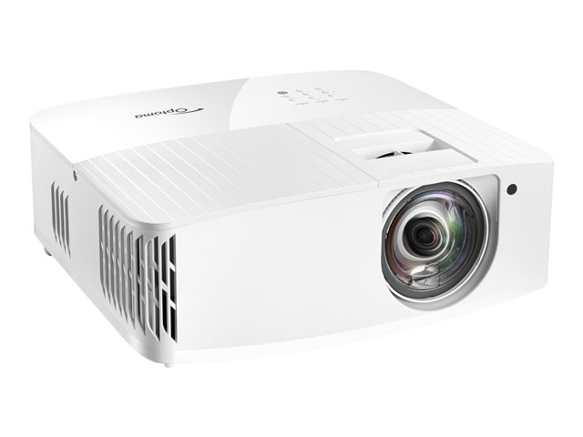 Optoma 4K400STx - Projecteur DLP - 3D - 4000 lumens - 3840 x 2160 - 16:9 - 4K - objectif fixe à focale courte 