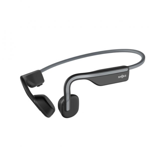 SHOKZ Casque sans-fil à conduction osseuse OpenMove - Bluetooth - Gris 