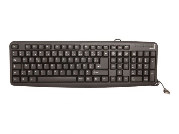 Keyboard black 105 T wired USB 