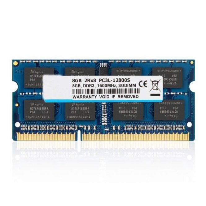 SODimm 8GB DDR3 PC3-12800 1600MHz 204PIN 1.35v 