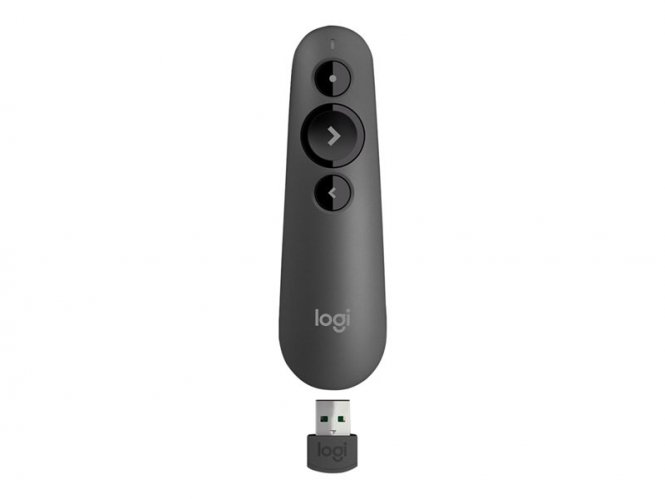 Logitech R500s télécommande de présentation - gris intermédiaire 