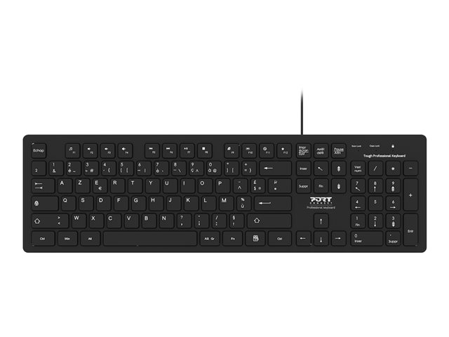 PORT Connect TOUGH OFFICE - clavier - AZERTY - Français Périphérique d'entrée 