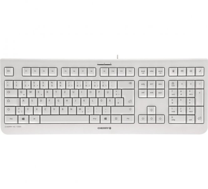 CHERRY Clavier KC-1000 USB gris - disponible 24 / 48h