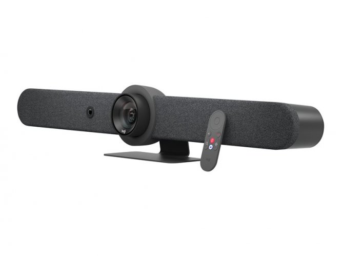 Logitech Webcam RALLY BAR Conference Set graphite fÃ¼r mittelgroÃ?e bis groÃ?e RÃ¤ume 