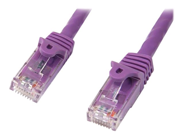 10m Purple Snagless Cat5e Patch Cable 