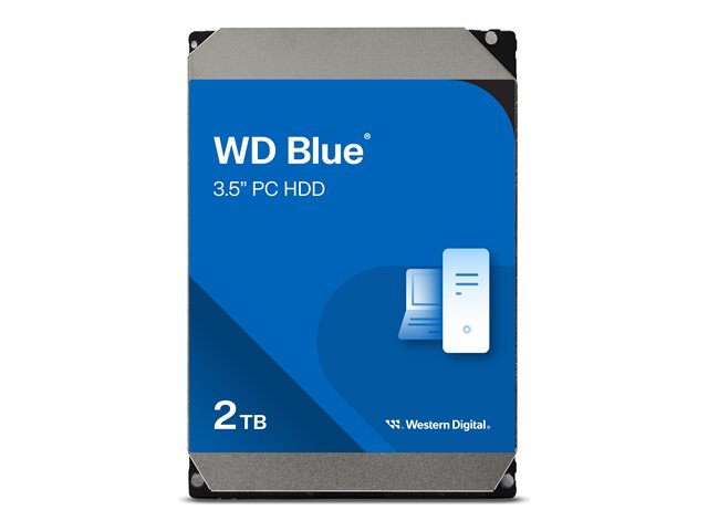 WD Blue WD20EARZ - disque dur - 2 To - SATA 6Gb/s