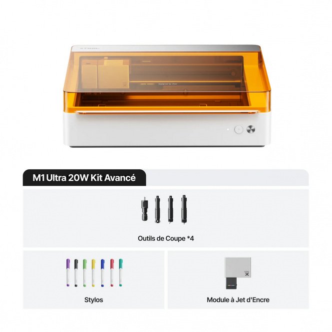 xTool M1 Ultra - 20W Kit Avancé 