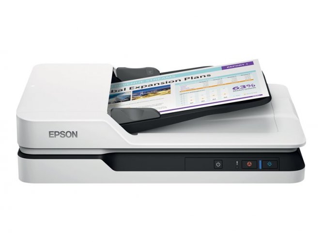 Epson WorkForce DS-1630 - Scanner de documents - Recto-verso - A4/Legal - 1200 dpi x 1200 dpi - jusqu'à 25 ppm (mono) / jusqu'à 25 ppm (couleur) - Chargeur automatique de documents (50 feuilles) - jusqu'à 1500 pages par jour - USB 3.0 