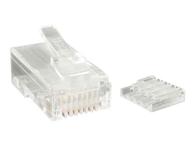 Cat 6 Stranded Modular Plug 50 Pack 