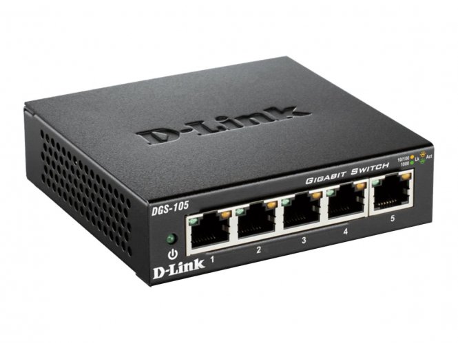 D-Link DGS 105 - commutateur - 5 ports 