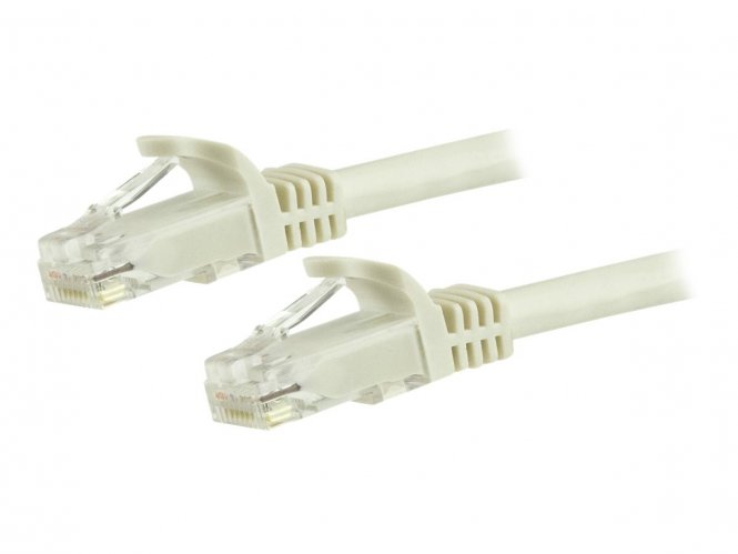 Cable White CAT6 Patch Cord 7.5 m 