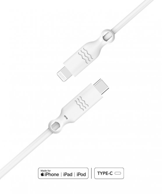 MFI /C Cable ECO 3A 1.2M Blanc 