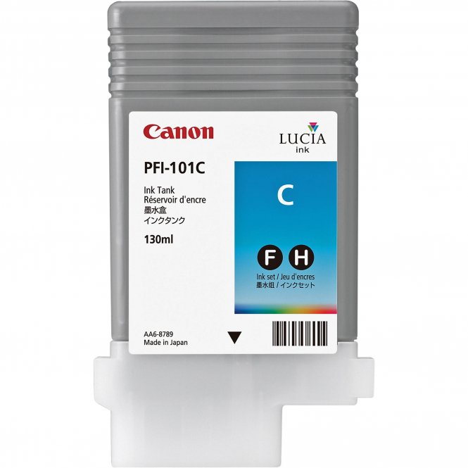 Ink tank PFI-101C/Cyan 130ml f IPF5000 