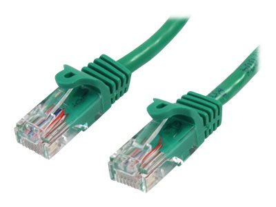 1m Green Snagless UTP Cat5e Patch Cable 