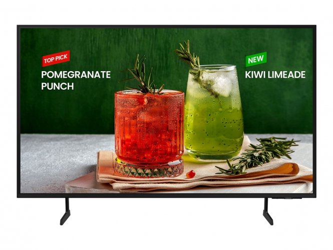 Samsung BE55D-H BED-H Series - 55" TV LCD rétro-éclairée par LED - Crystal UHD - 4K - pour signalisation numérique 