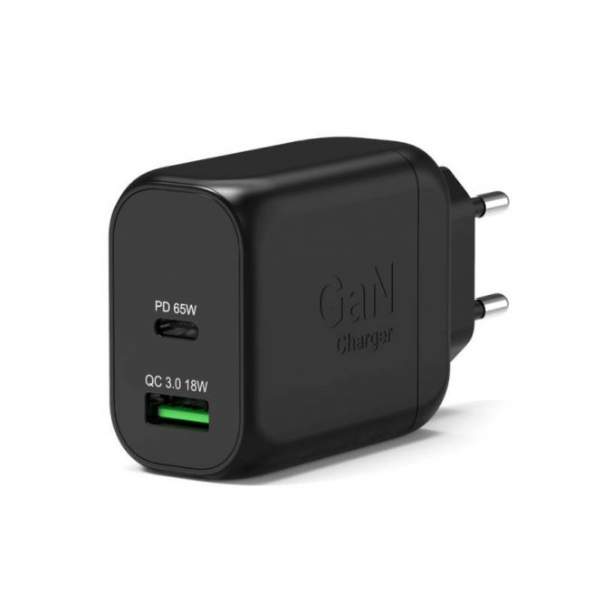 Chargeur mural ESSENTIEL USB-C GaN 65W