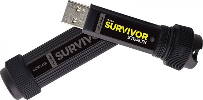 Corsair Survivor Stealth, 128 GB, USB 3.0 