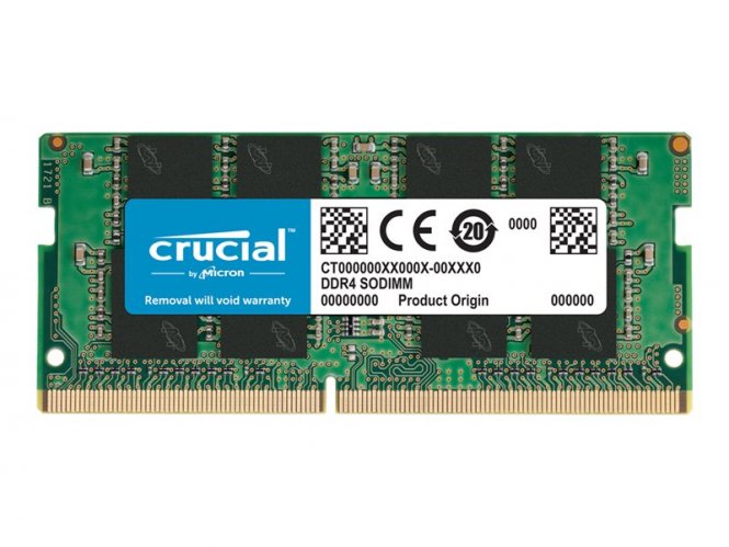 Crucial - DDR4 - module - 8 Go - SO DIMM 260 broches - 3200 MHz / PC4-25600 - CL22 - 1.2 V - mémoire sans tampon - non ECC 