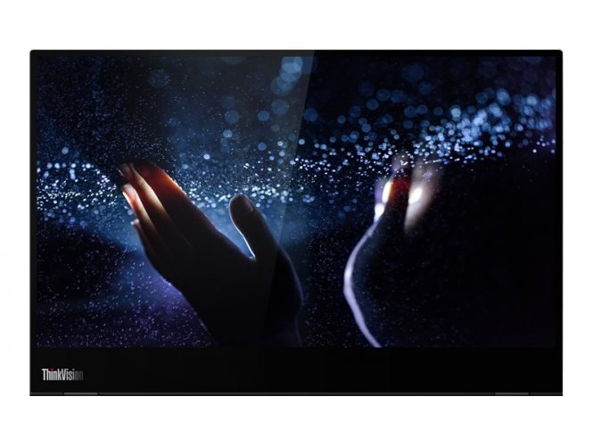 Écran LED - 14" - portable - écran tactile - 1920 x 1080 Full HD (1080p) @ 60 Hz - 300 cd/m² - 700:1 - 6 ms - 2xUSB-C - noir corbeau 