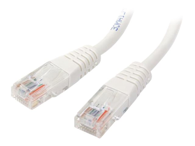 15m Cat5e White Molded Cat5e Patch Cable 