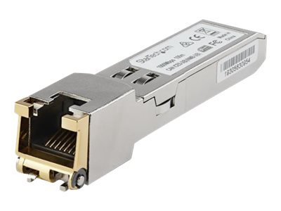 Le modèle GLCTEST est un module de transceiver en cuivre compatible avec Cisco GLC-TE, qui a été conçu, programmé et testé pour fonctionner avec les commutateurs et routeurs de la marque Cisco® sur une plage de températures étendue. Il fournit une connect 