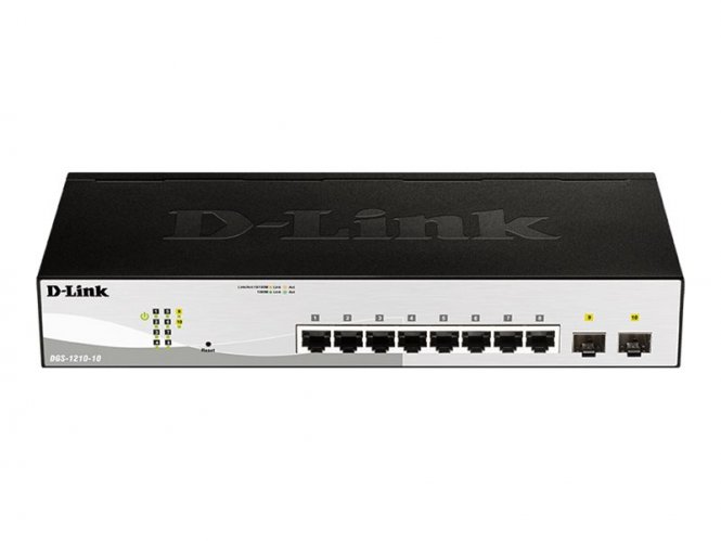 D-Link DGS 1210-10 - commutateur - 10 ports - intelligent - Montable sur rack 